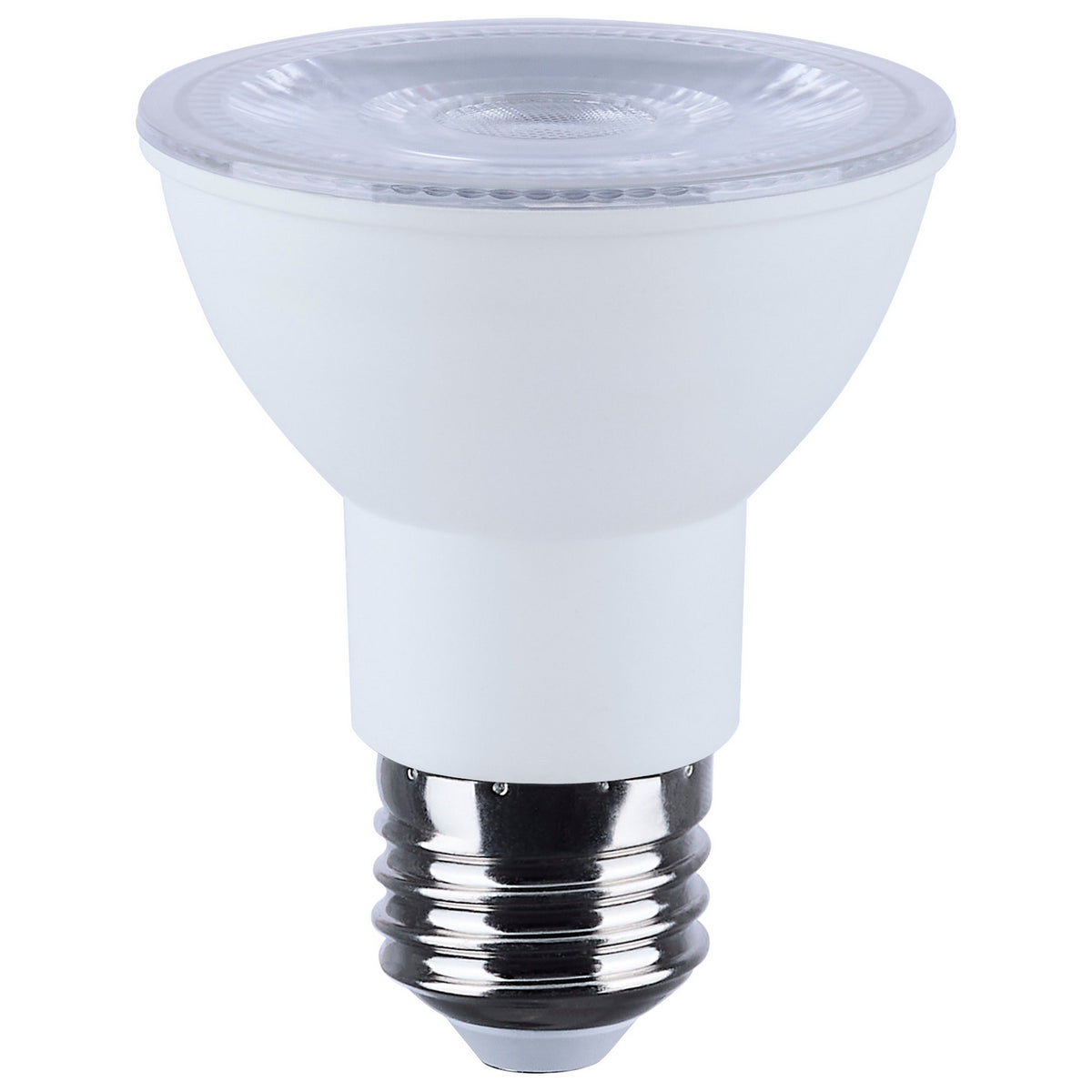 (4-Pack) Satco S11106 5.5W LED PAR20 PAR Bulb, E26 Base, 2700K, 500 Lumens, White