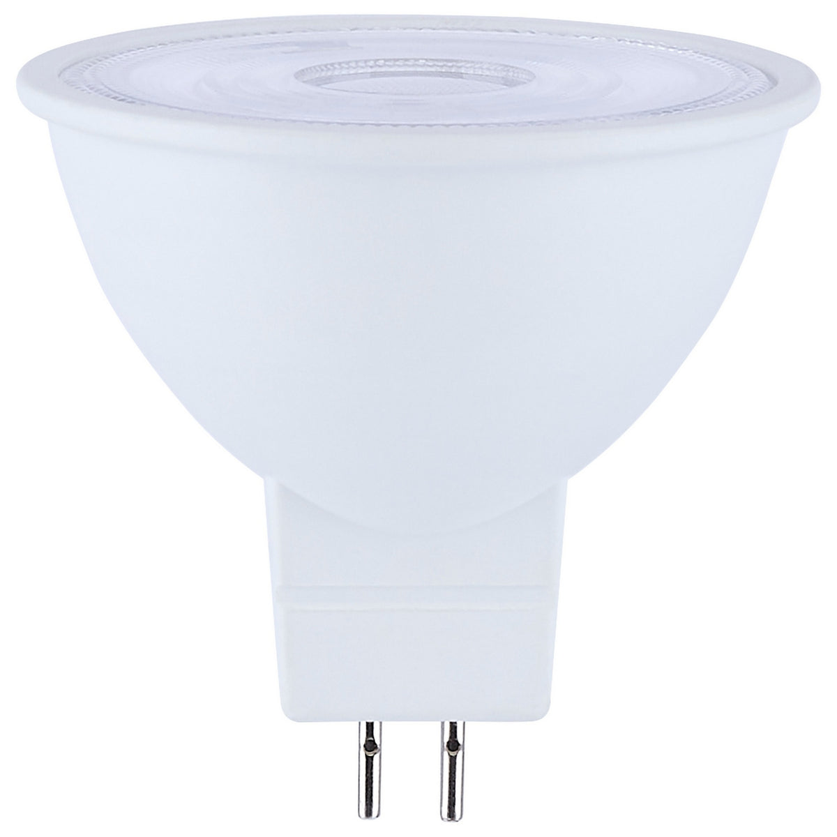 (4-Pack) Satco S11110 5.5W LED MR16 MR Bulb, GU5.3 Base, 2700K, 400 Lumens, White