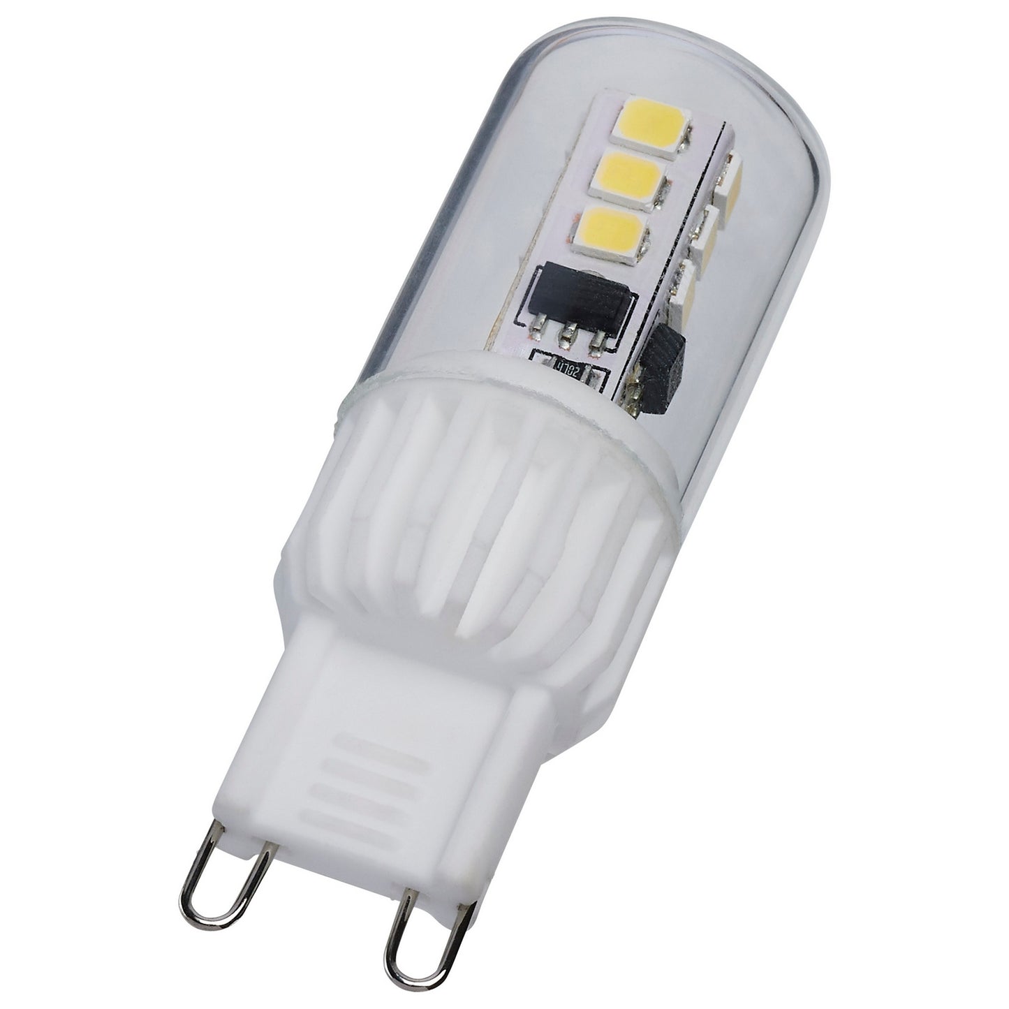 Satco 3.5W T4 LED – G9 base, 330 lumens, 5000K Daylight (S12129)