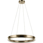 Larousse LED Chandelier in Champagne Bronze
