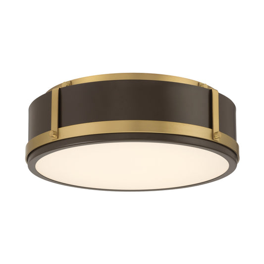 Lynca LED Flush Mount in Legacy Brass