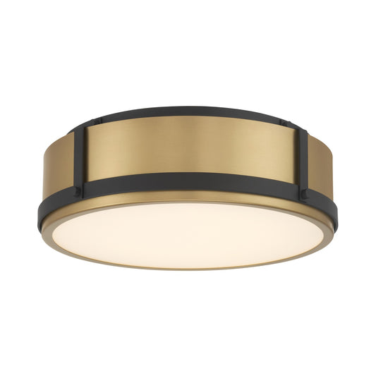Lynca LED Flush Mount in Legacy Brass