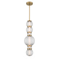 Cordel LED Mini Pendant in Legacy Brass