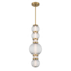 Cordel LED Mini Pendant in Legacy Brass