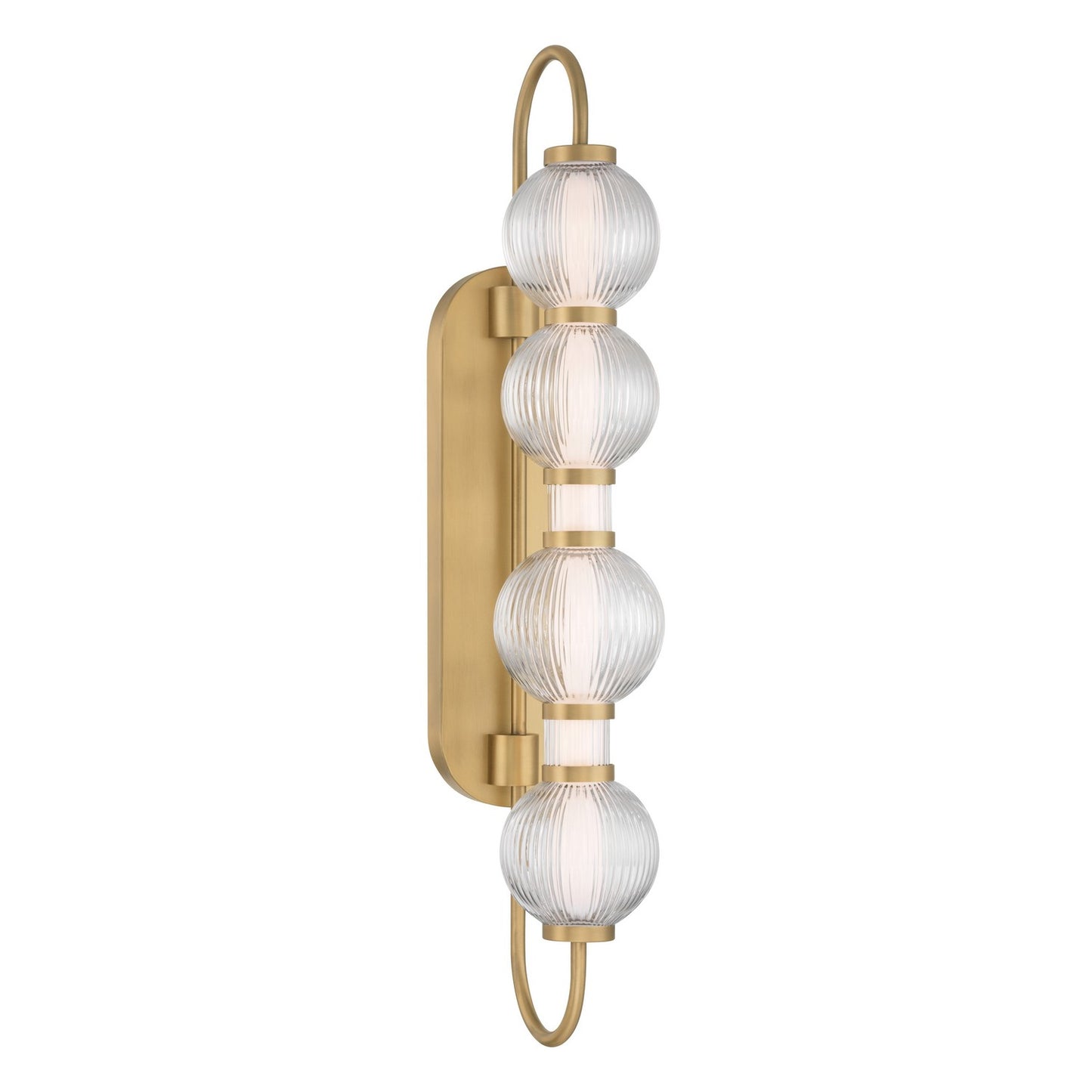Cordel LED Wall Sconce in Legacy Brass