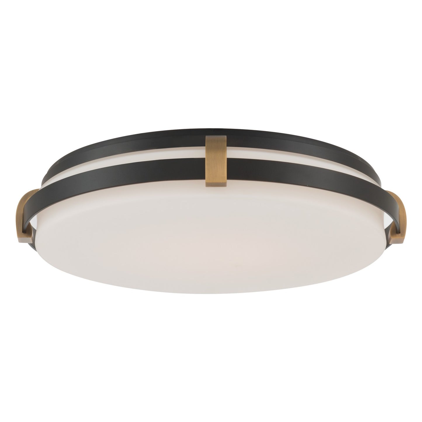 Arclume LED Flush Mount in Dark Matte Black