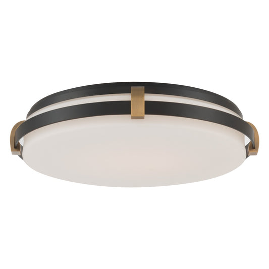 Arclume LED Flush Mount in Dark Matte Black