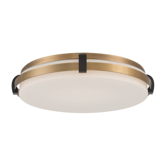 Arclume LED Flush Mount in Legacy Brass