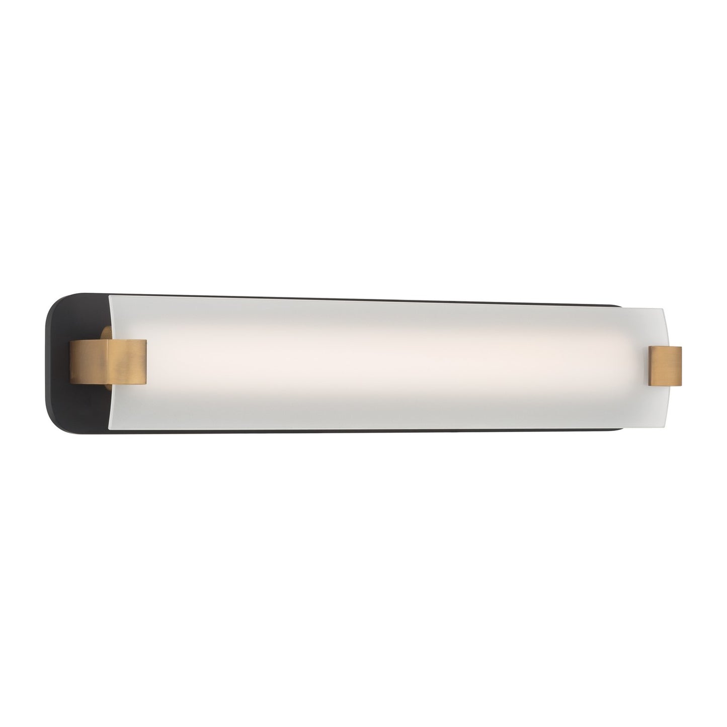 Arclume LED Bath Bar in Dark Matte Black