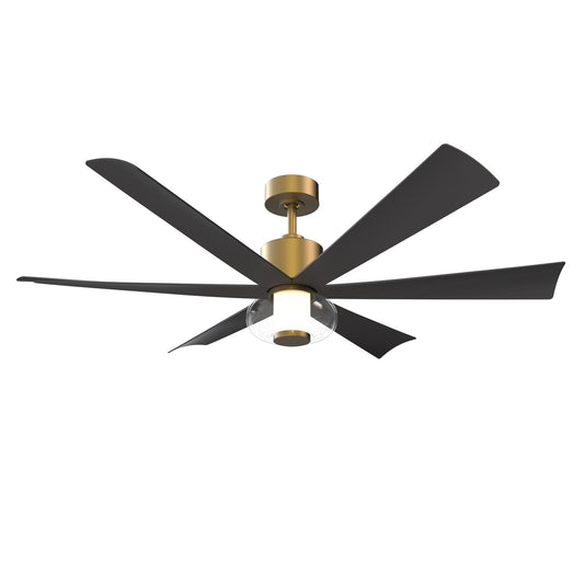 Veyra 56" Ceiling Fan in Legacy Brass