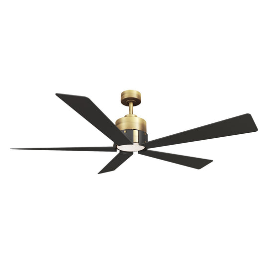 Oovin 54" Ceiling Fan in Heritage Brass