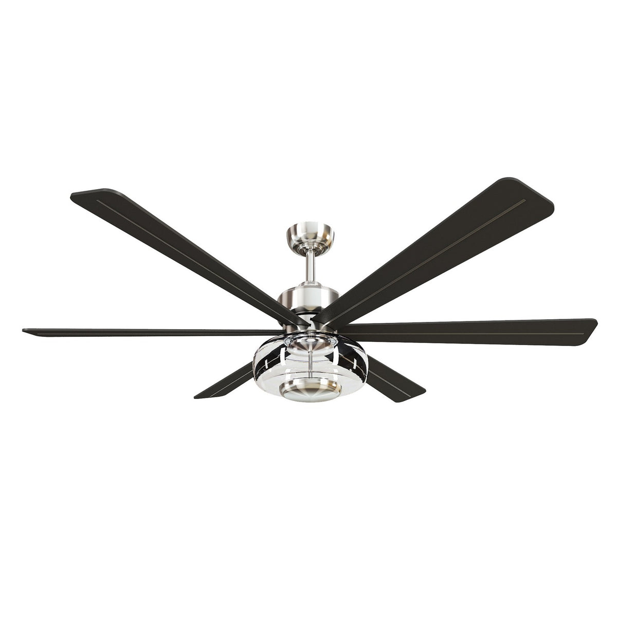 Ligero 60" Ceiling Fan in Brushed Nickel
