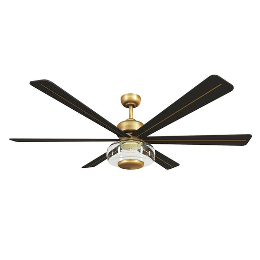 Ligero 60" Ceiling Fan in Heritage Brass