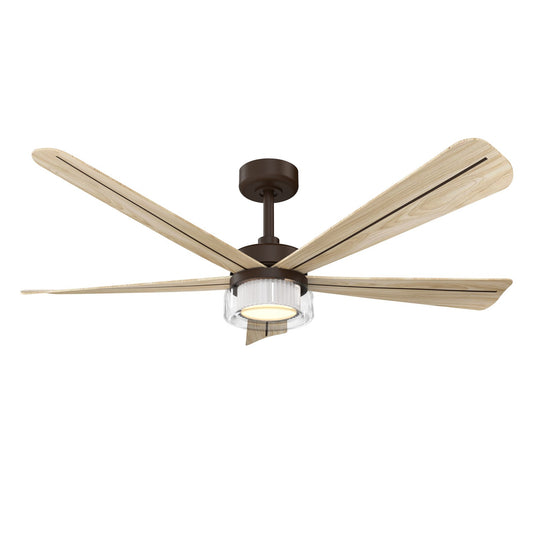 Nellora 52" Ceiling Fan in Dark Bronze