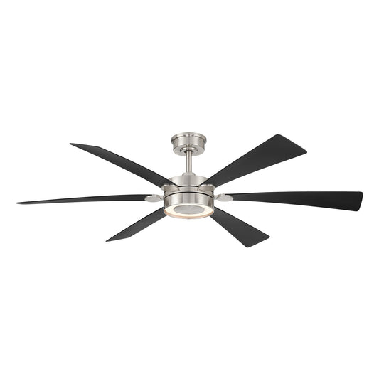 Brenix 60" Ceiling Fan in Brushed Nickel