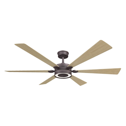 Brenix 60" Ceiling Fan in Dark Bronze