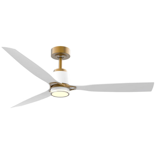 Foxden 53" Ceiling Fan in Legacy Brass