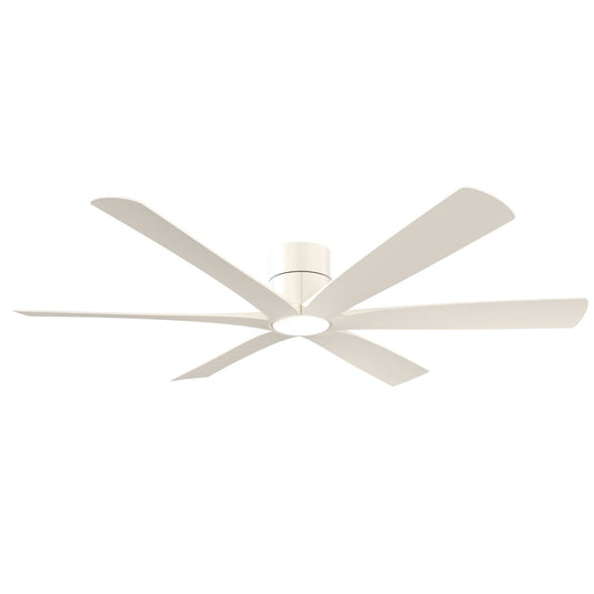 Brisano 65" Ceiling Fan in Alabaster White