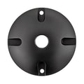 Accessory Junction Box Cover in Brass Satin Black