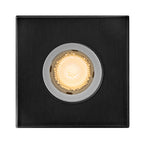 Sparta - Dot LED Button Light in Stainless Steel Black