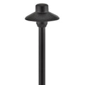 Hardy Island Sm. Standard Path Light LED Path Light in Brass Satin Black