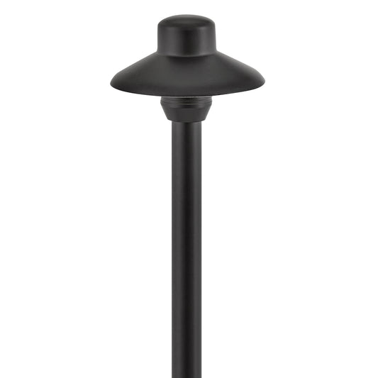 Hardy Island Sm. Standard Path Light LED Path Light in Brass Satin Black