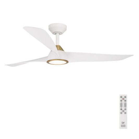 Hermosa 52" Ceiling Fan in Matte White