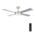 Onyo 52" Ceiling Fan in Brushed Nickel