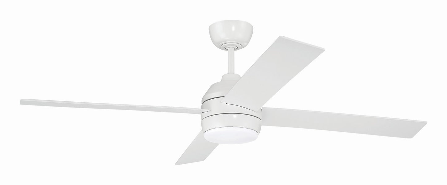 Kelsey 52" 4-blade Indoor Ceiling Fan 52" Ceiling Fan in White