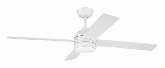 Kelsey 52" 4-blade Indoor Ceiling Fan 52" Ceiling Fan in White