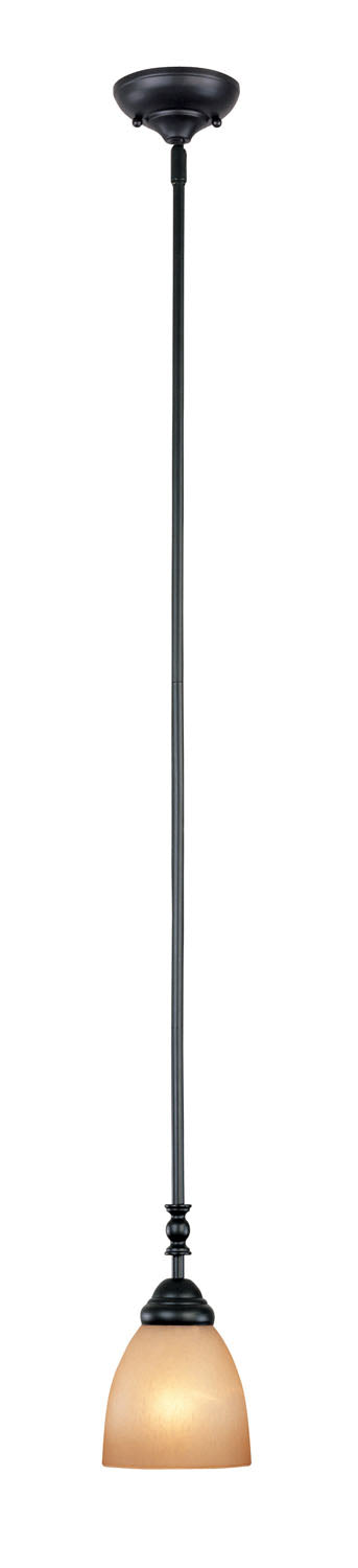Apollo One Light Mini Pendant in Oil Rubbed Bronze