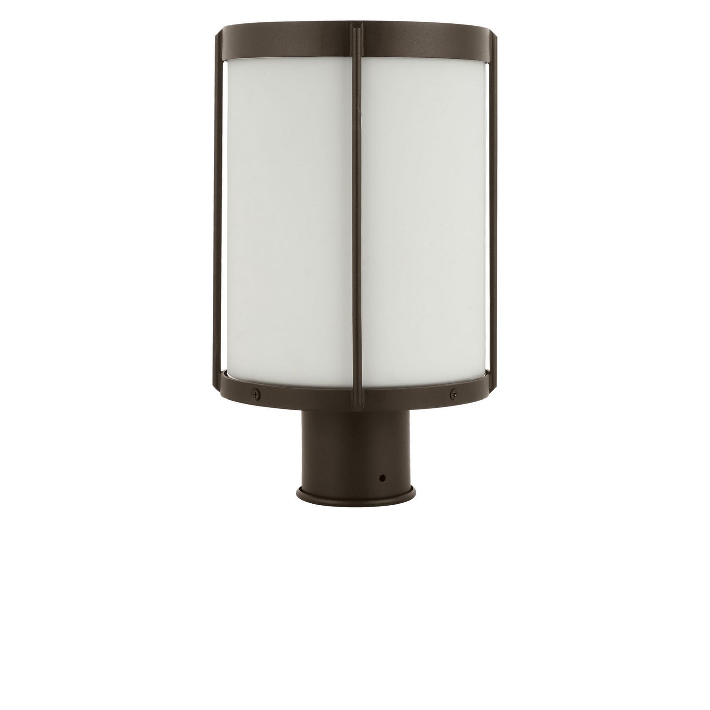 Luning One Light Outdoor Post Lantern in Antique Bronze