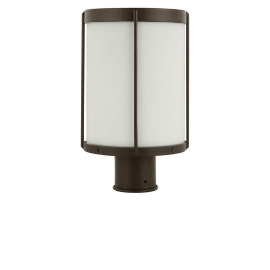 Luning One Light Outdoor Post Lantern in Antique Bronze