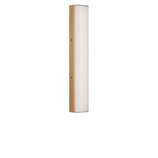 Panna LED Vanity in Satin Brass