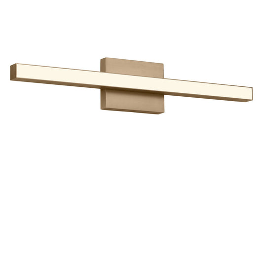 Marque LED Vanity in Satin Brass
