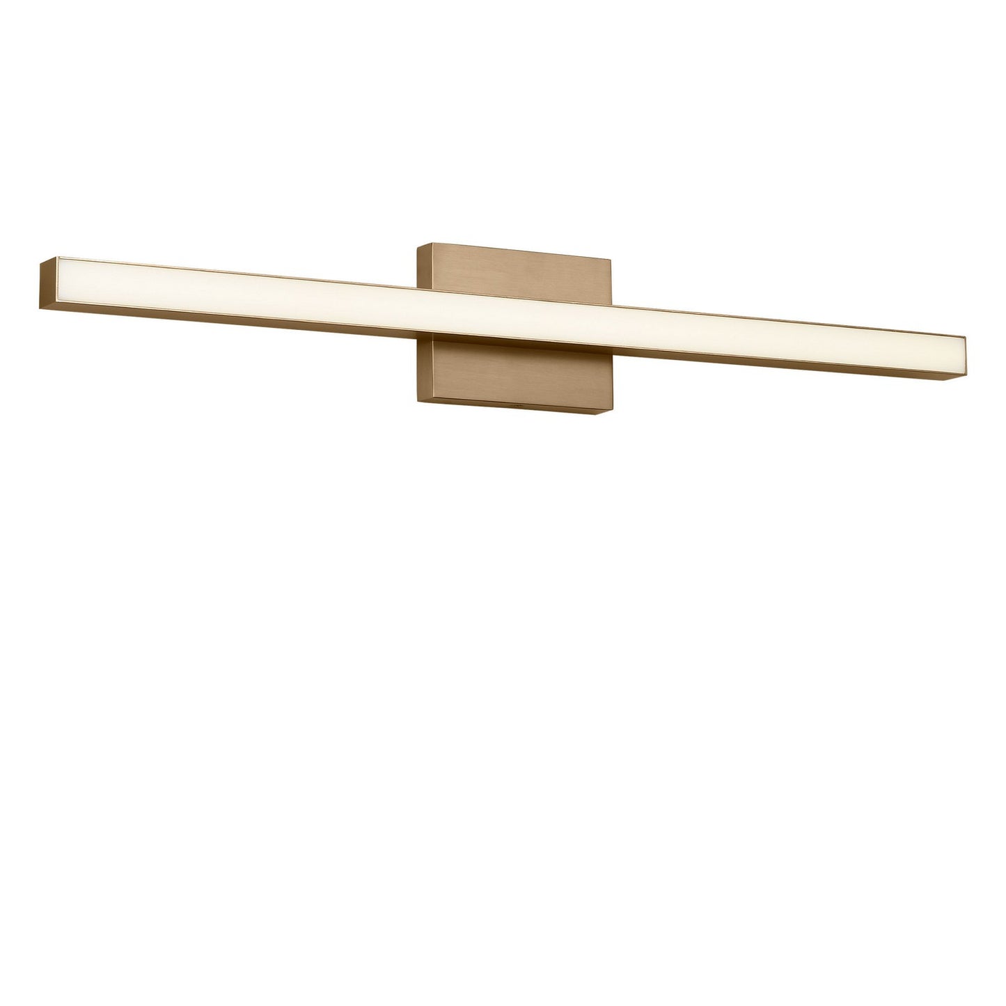 Marque LED Vanity in Satin Brass