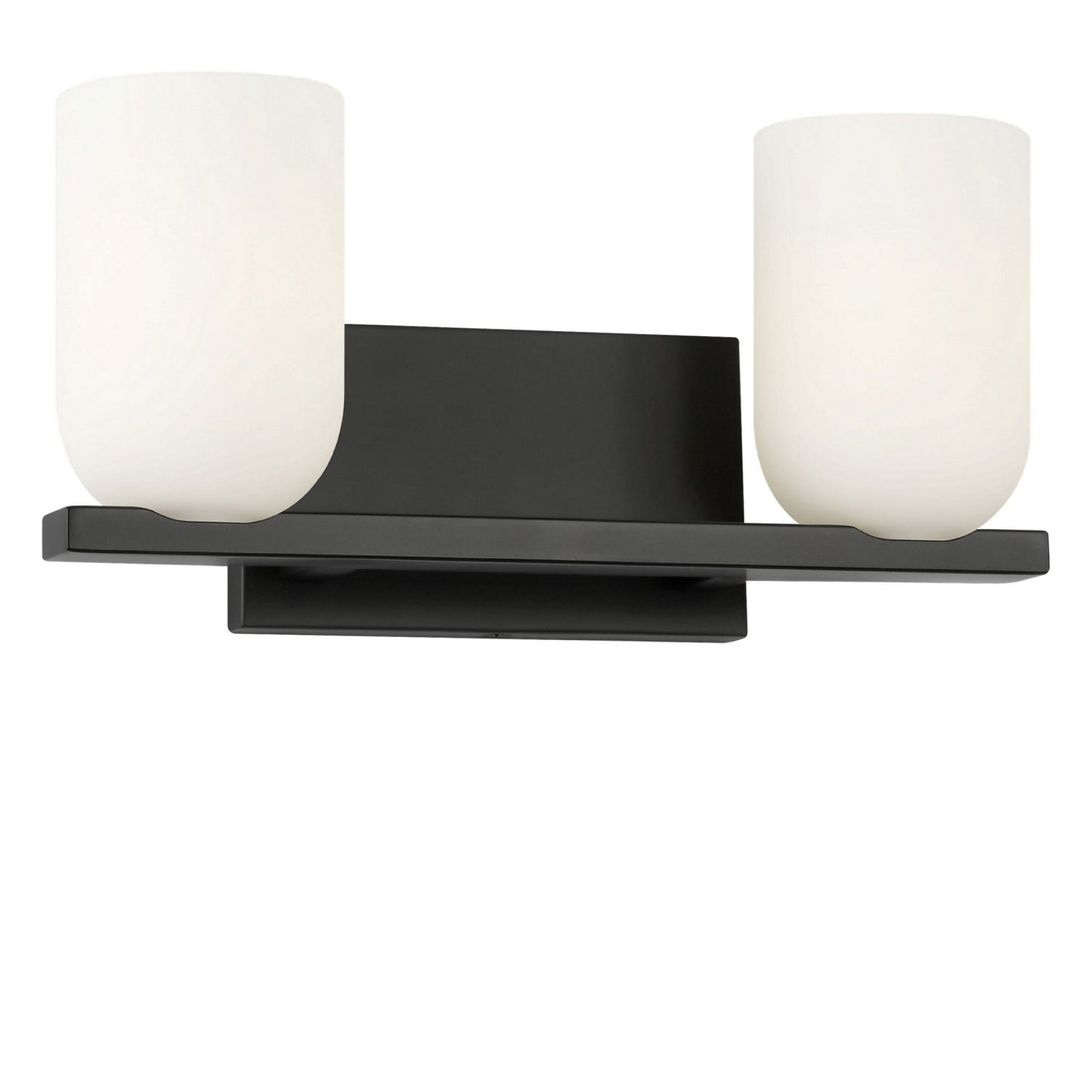 Neblina Two Light Vanity in Midnight Black