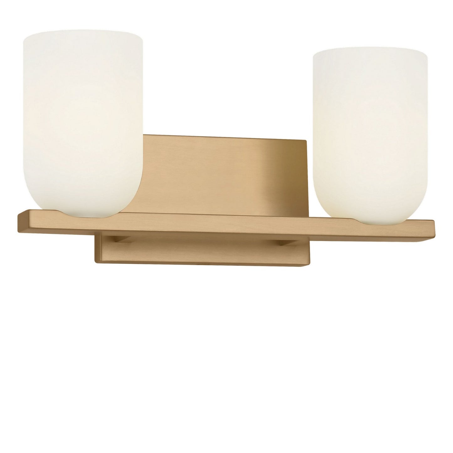 Neblina Two Light Vanity in Satin Brass
