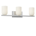 Neblina Three Light Vanity in Chrome