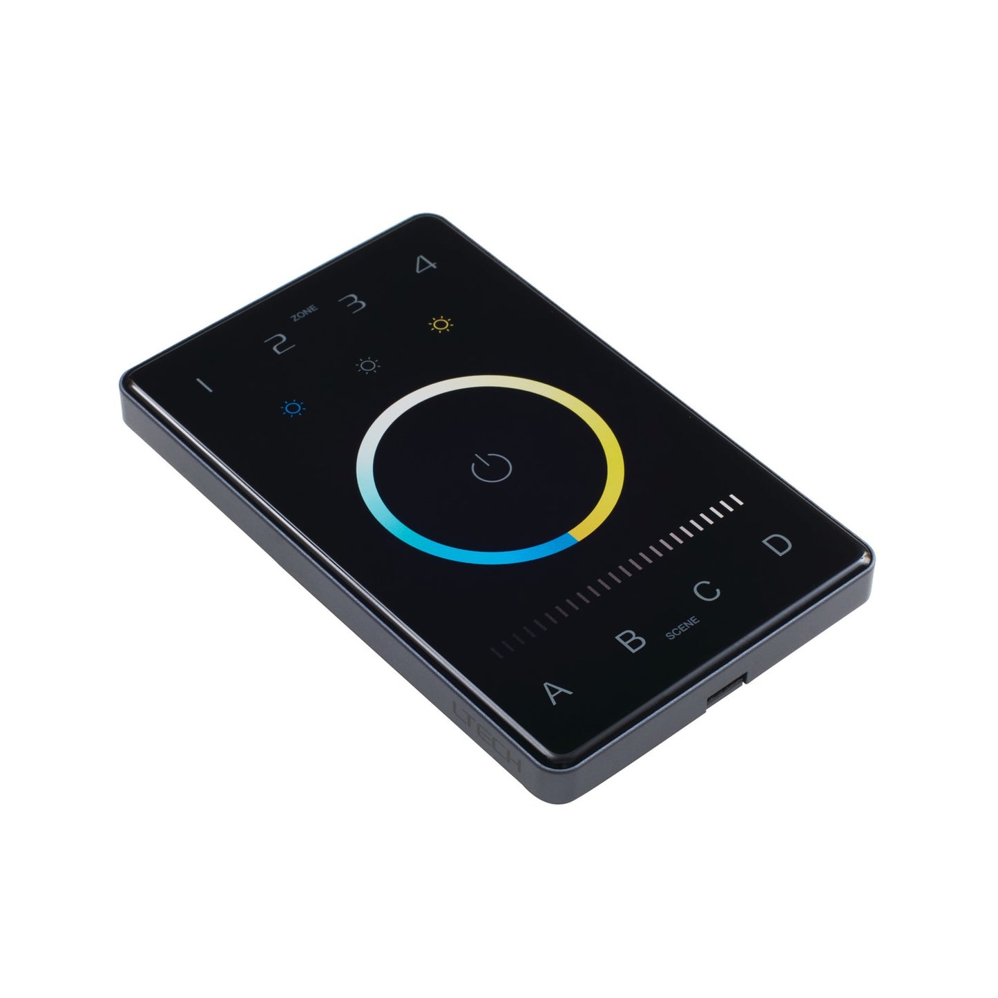 Tunable Dry Tape Accessory Wall Controller in Black