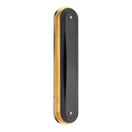 Tauri LED Wall Sconce in Lacquered Brass
