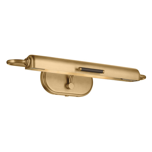 Caillier LED Picture Light in Lacquered Brass