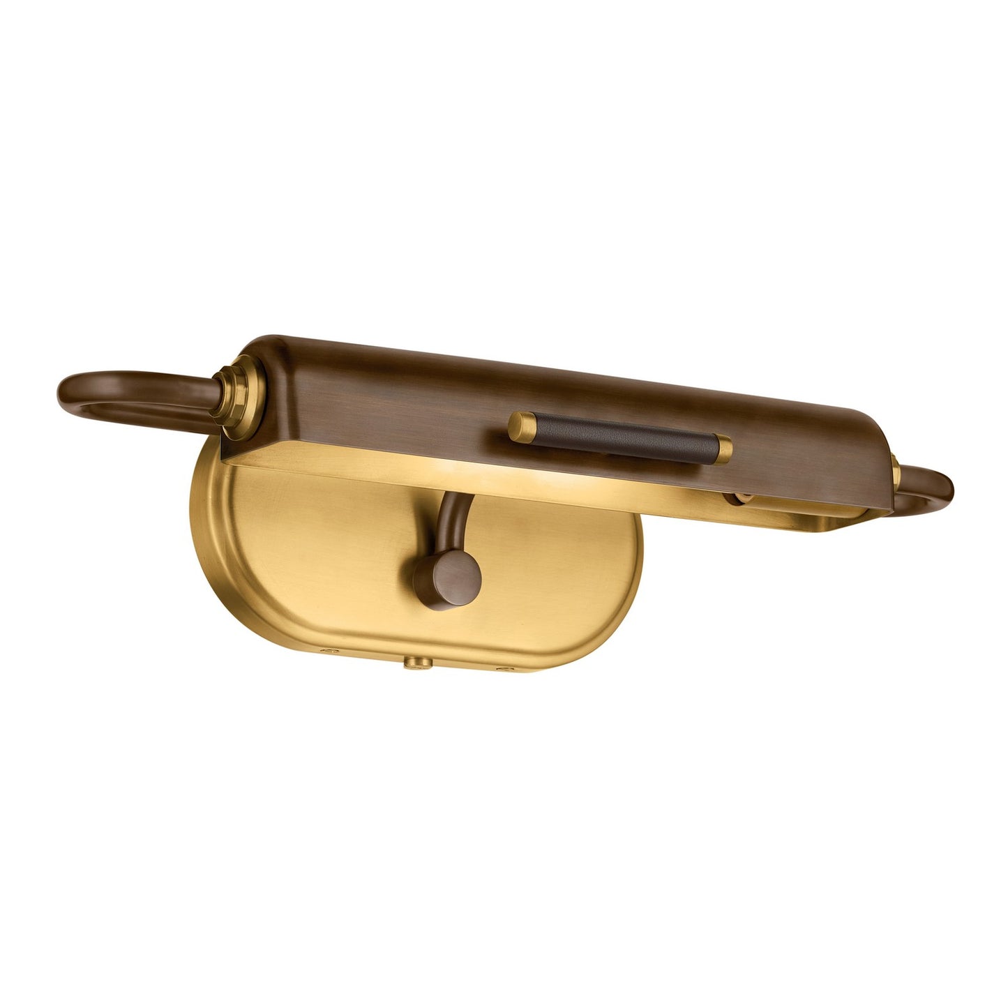 Caillier LED Picture Light in Lacquered Bronze