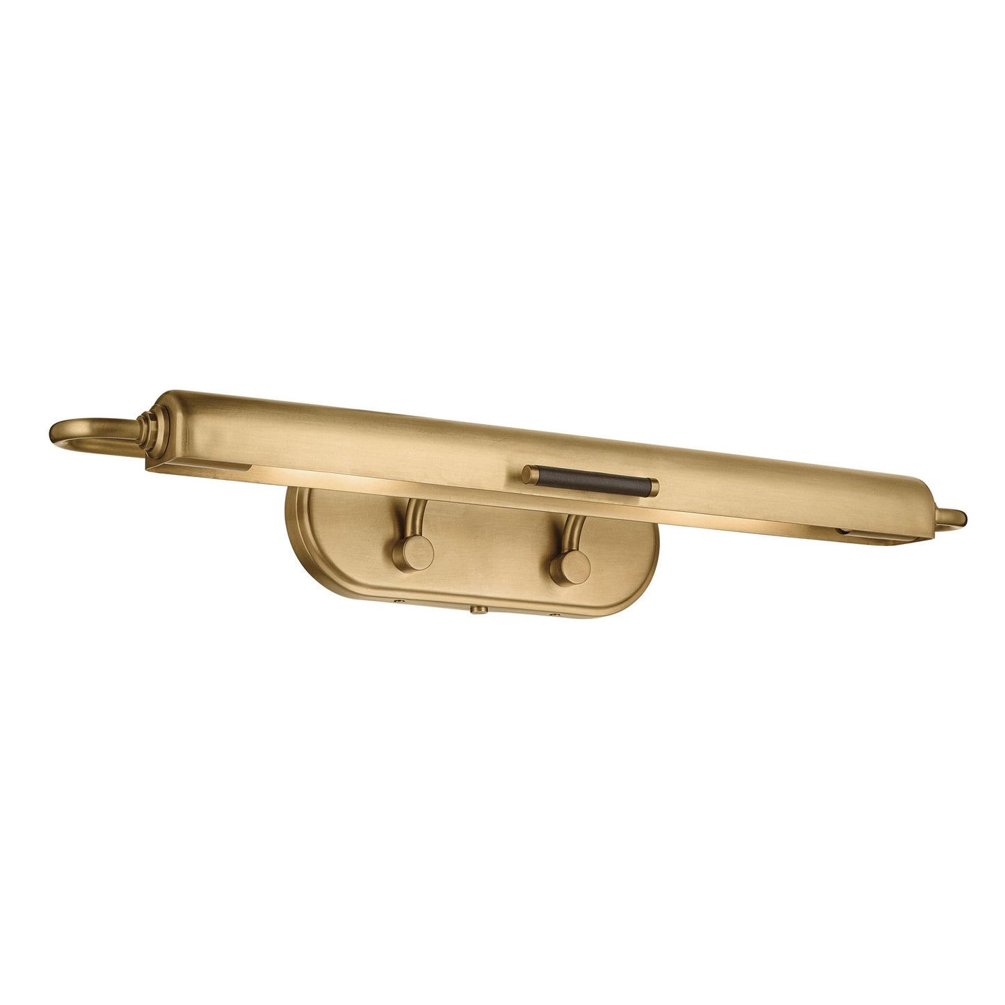 Caillier LED Picture Light in Lacquered Brass
