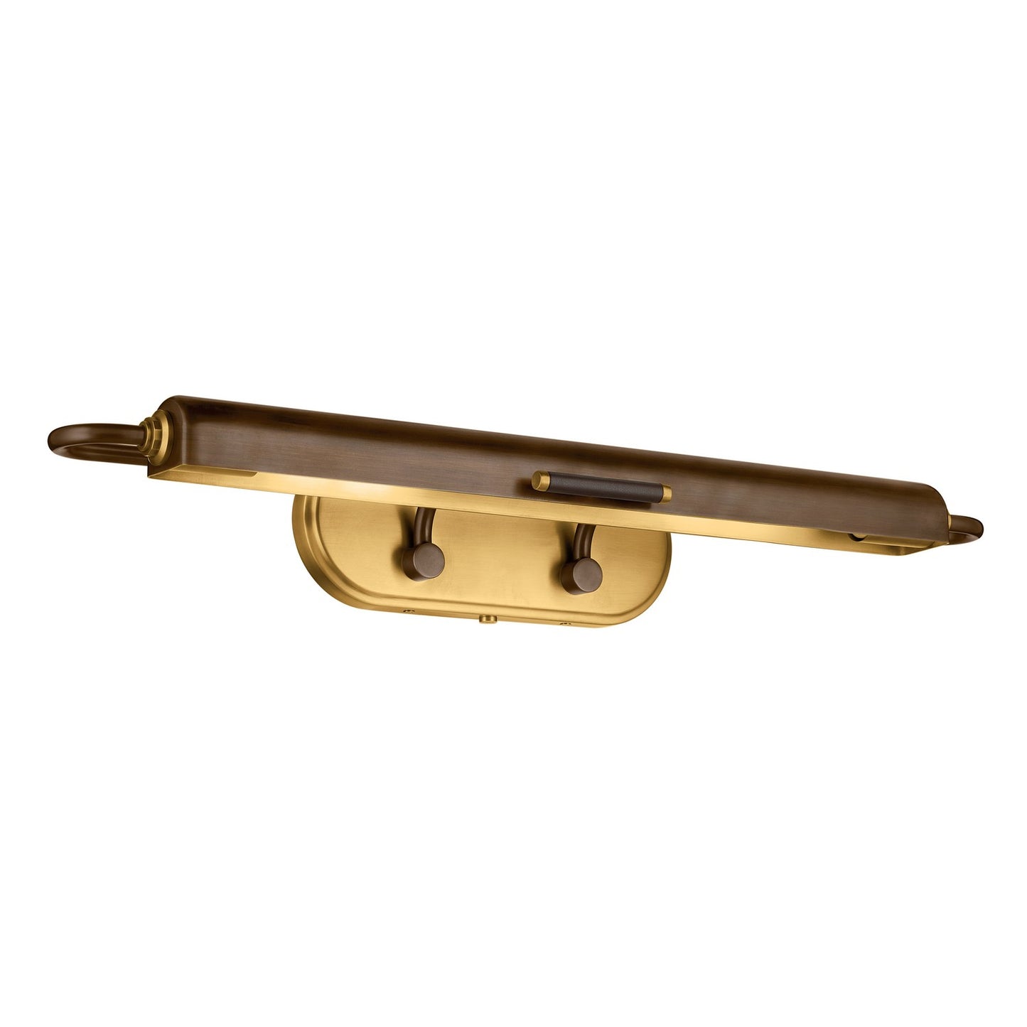 Caillier LED Picture Light in Lacquered Bronze