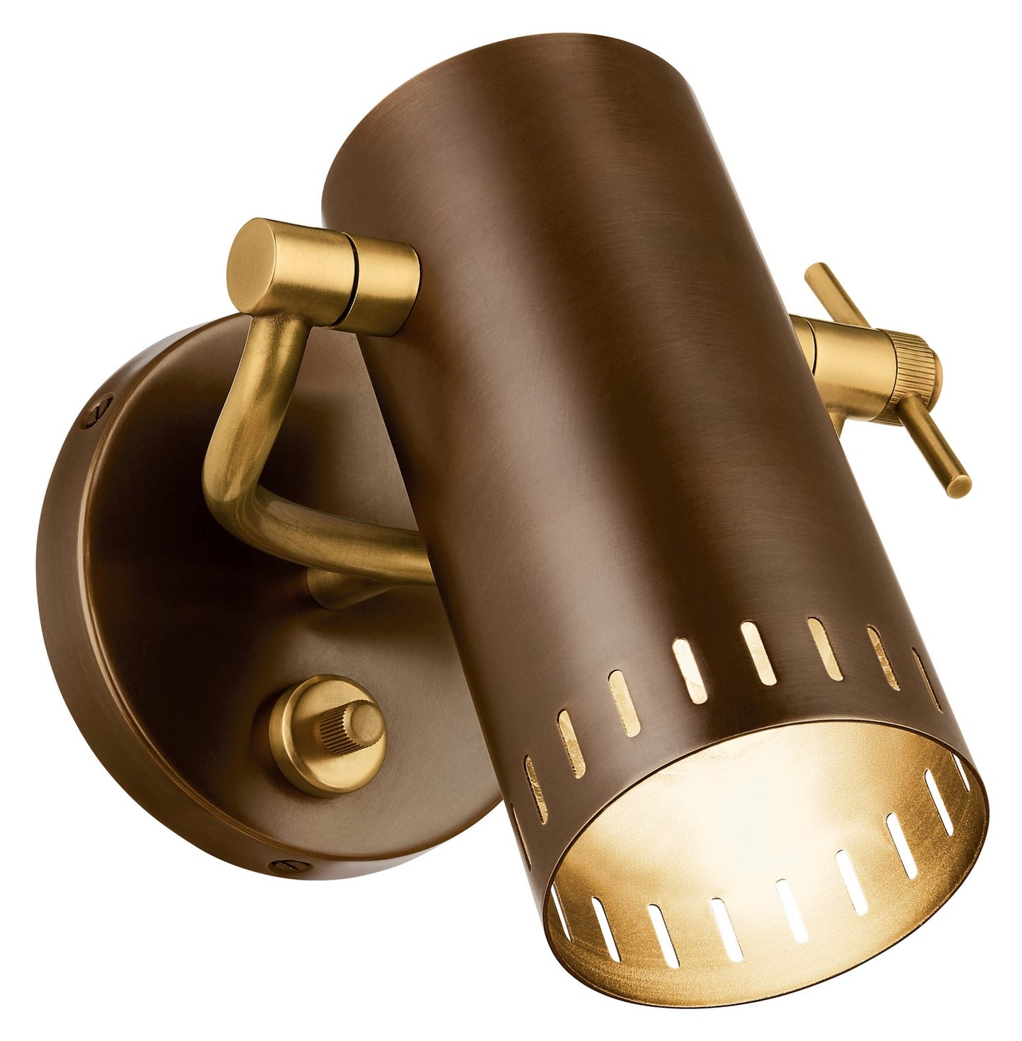 Ruehl LED Wall Sconce in Lacquered Bronze