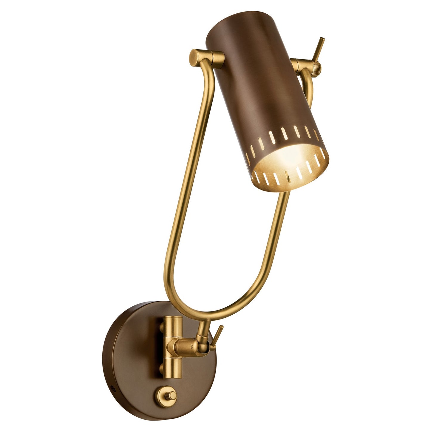 Ruehl LED Wall Sconce in Lacquered Bronze