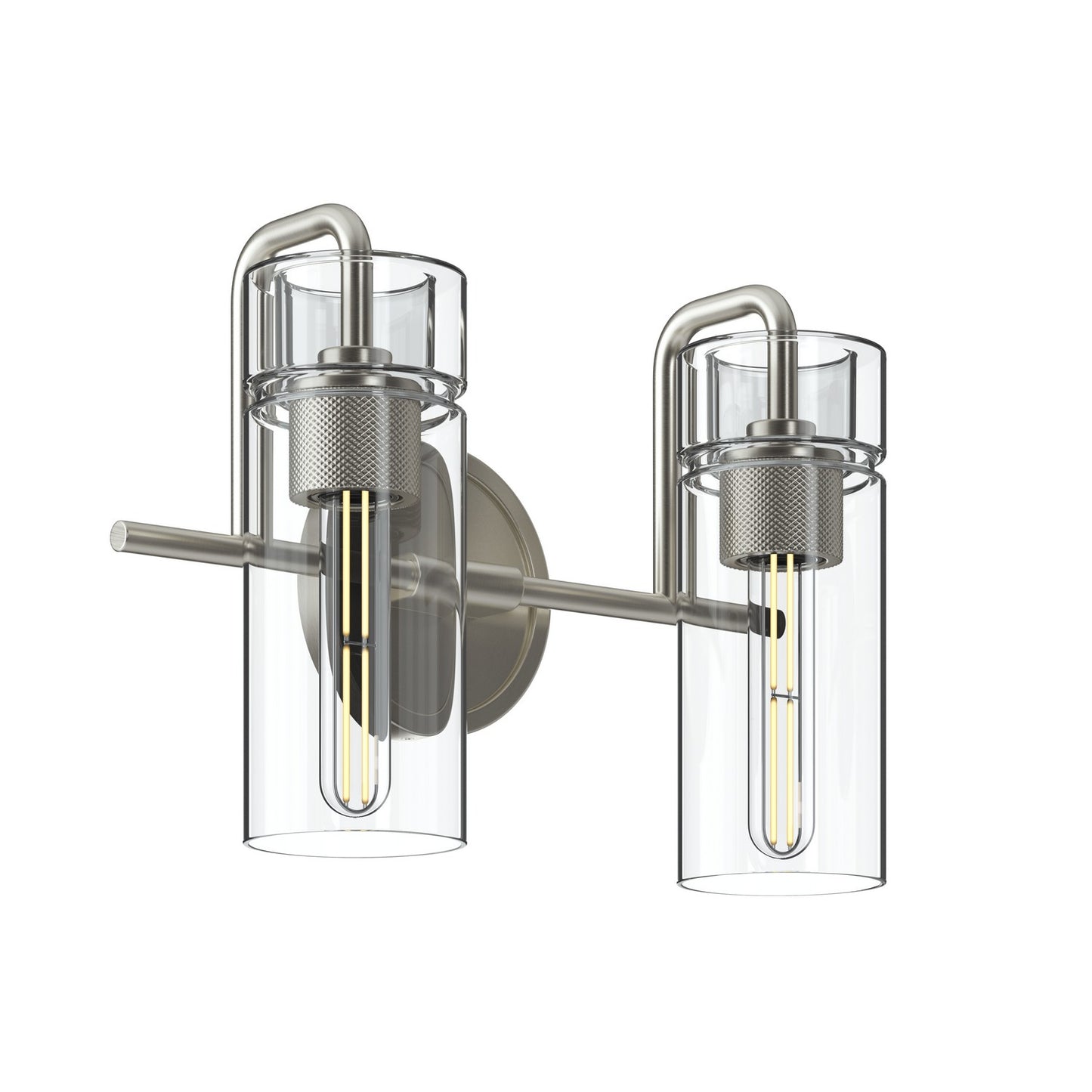 Niccol Two Light Bath in Brushed Nickel