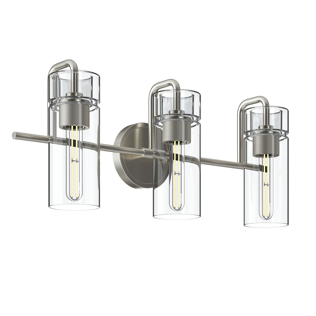 Niccol Three Light Bath in Brushed Nickel