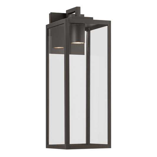 Branner One Light Outdoor Wall Mount in Olde Bronze